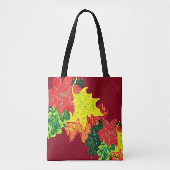 Totbeutel Herbstleaves Tasche (Vorderseite)