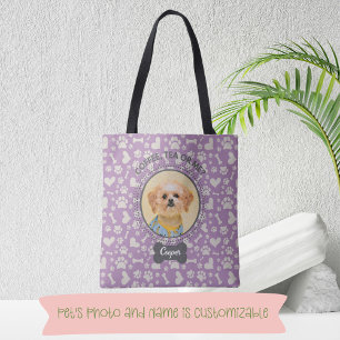 Totbeutel mit individuellem Portrait und Name des  Tasche