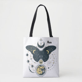 Totbeutel mit mystischem Schmetterling & Sky Tasche