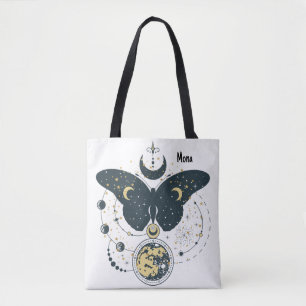 Totbeutel mit mystischem Schmetterling & Sky Tasche