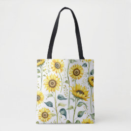 Totbeutel mit Sonnenblumen Tasche