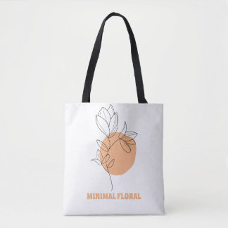 Totbeutel-Mockup minimales Design Tasche