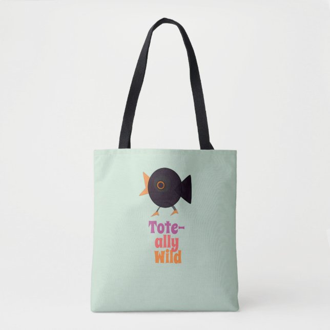 Tote-ally Wilde Vogeltasche Tasche (Vorderseite)
