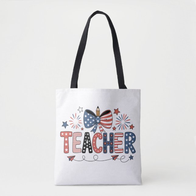 Tote-American Independence Tote Bag (Devant)