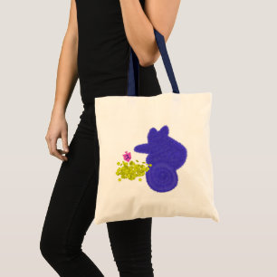 Tote Bag חנוכה chien moderne Hanukkah toupie et gelt