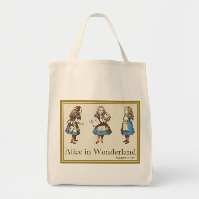 Tote Bag アリス in ワンダーランド 0100 (Devant)