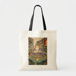 Tote Bag 奇 術 師, 豊 magicien, Toyokuni, Ukiyo-e