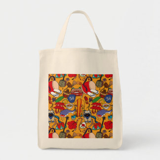 Tote Bag 沖縄 de fourre-tout d'illustration d'uchina de thème