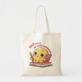 Tote Bag 100 jours d'apprentissage mignon