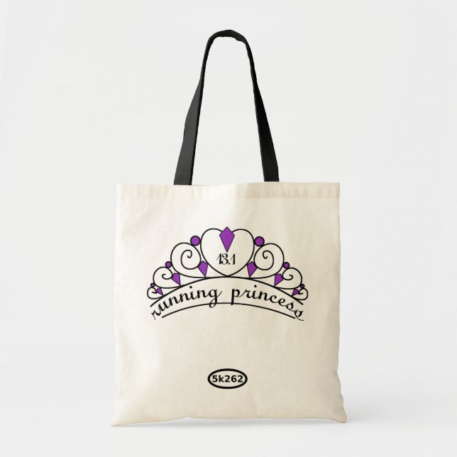 Tote Bag 13,1 Princesse courante (pourpre) (Devant)