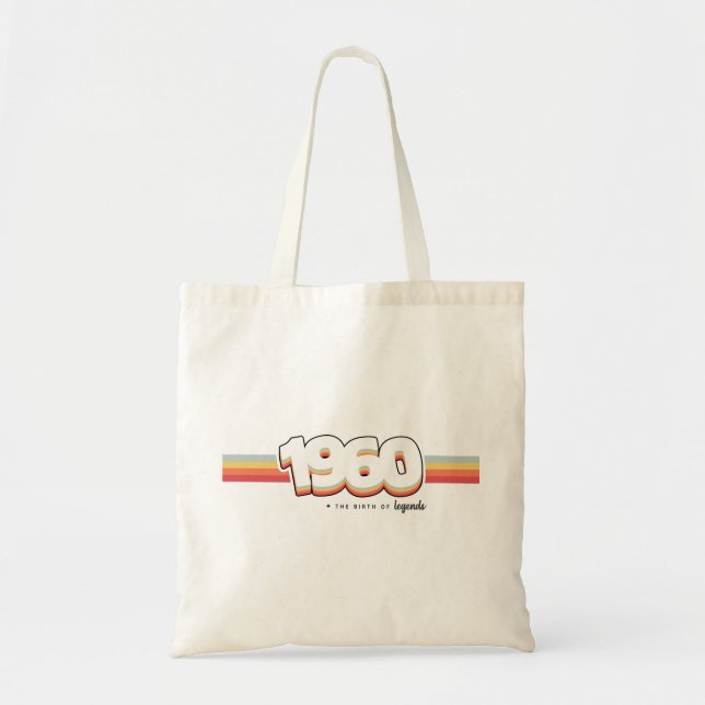 Tote Bag 1960 La naissance des légendes (Devant)