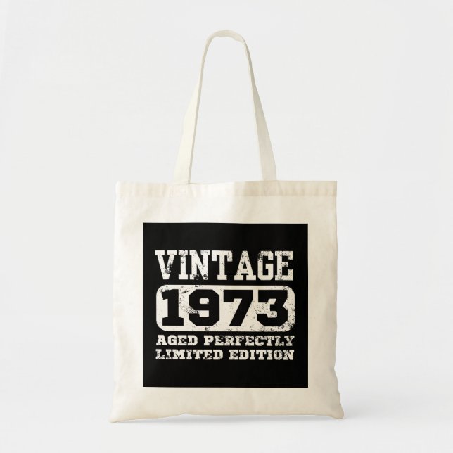 Tote Bag 1973 Limited Edition 52e anniversaire (Devant)