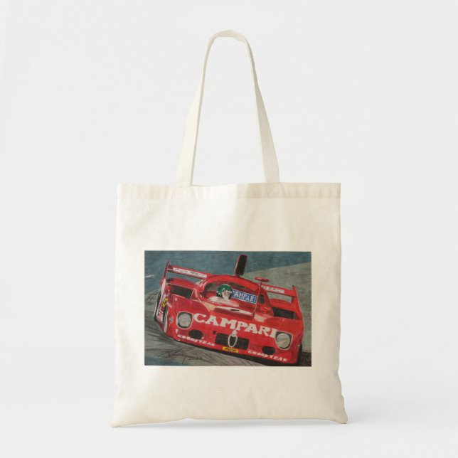 Tote Bag 1975 Alfa Romeo T33:TT:12 (Devant)