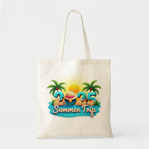 Tote Bag 🧳 2025 Sommer-Trip Strand Design Tragetasche