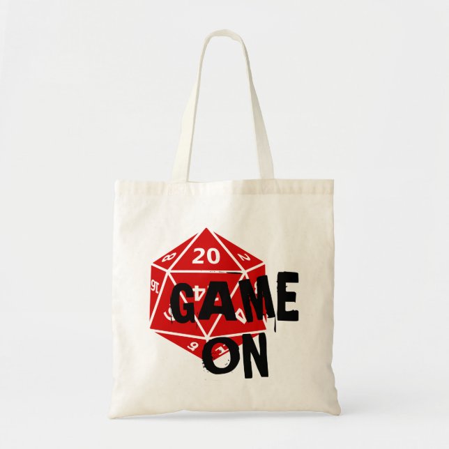 Tote Bag 20 Die Côté - Gamer (Devant)