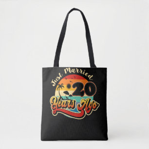 Tote Bag 20e anniversaire de Mariage croisière mariée 20