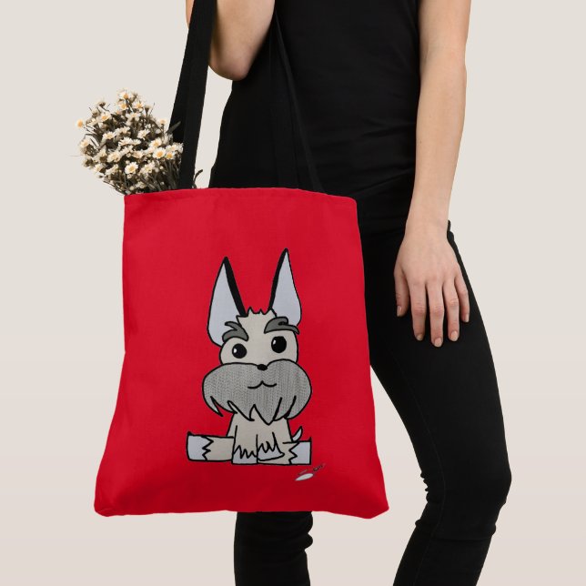 Tote Bag 241 - Homero le chien-Sac fourre-tout (De près)