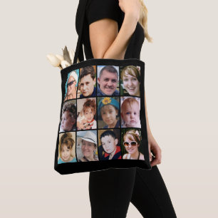 Tote Bag 24 collage photo noir