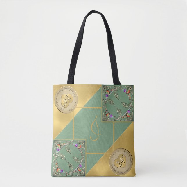 Tote Bag 24e anniversaire d'Opal (Devant)