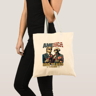 Tote Bag 250 Ans d'Amérique Anniversaire 250e Trump