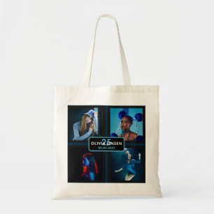 Tote Bag 25e anniversaire photo collage femme