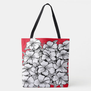 Tote Bag 261 - Hibiscus Fourre-tout