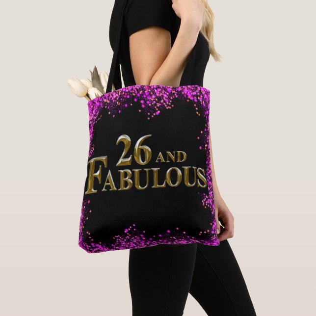 Tote Bag 26e anniversaire  (De près)
