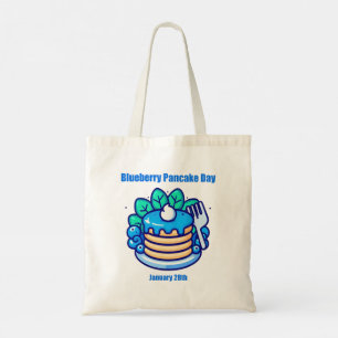 Tote Bag 28 janvier - Jour des crêpes de bleuets