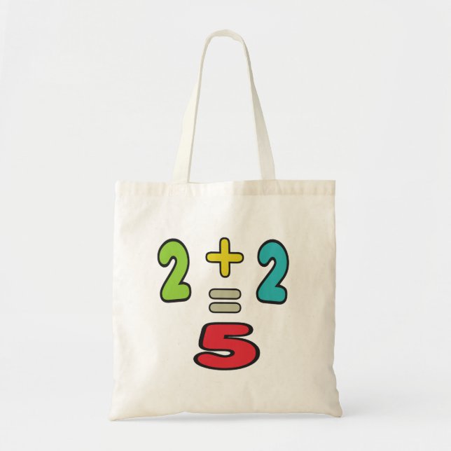 TOTE BAG 2+2=5 (Devant)