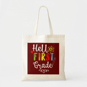 Tote Bag 2/2- Bonjour Chemise de première année, Étudiants 