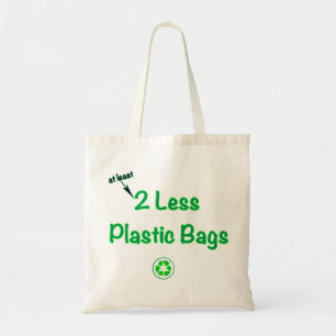 Tote Bag 2 moins de sachets en plastique