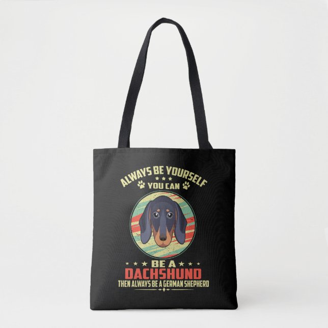 Tote Bag 2 Soyez toujours vous-mêmes Vous pouvez être un Da (Devant)