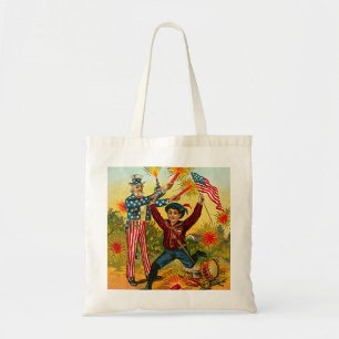 Tote Bag 4 juillet vintage