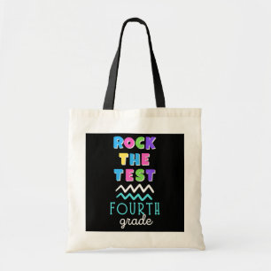 Tote Bag 4e année rock le jour de l'examen enseignant