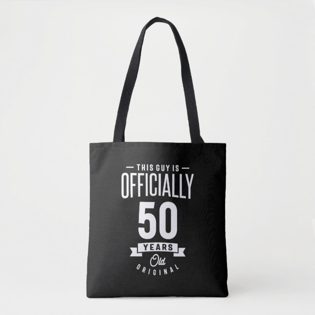 Tote Bag 50 Ans - 50e Anniversaire Drôle Cadeau (Devant)
