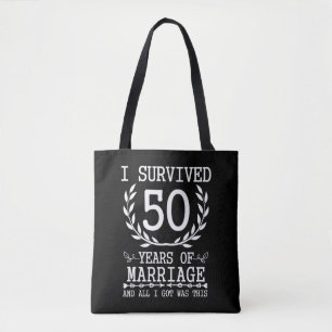 Tote Bag 50 ans de mariage, 50e Mariage