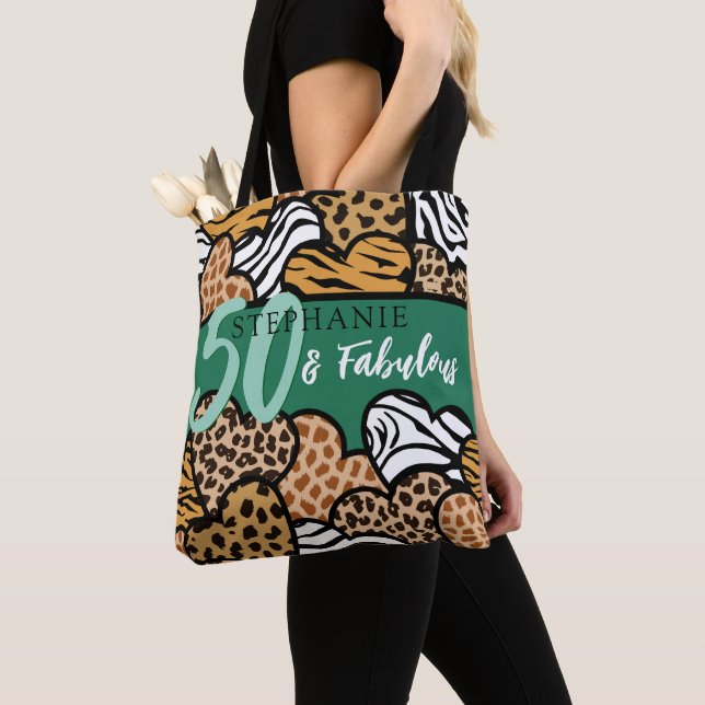 Tote Bag 50 et fabuleux stylish Poster de animal Heart (De près)