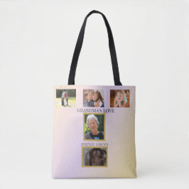Tote Bag 5-photo Family Tribute