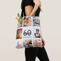 60e anniversaire sur mesure photo collage femme bl