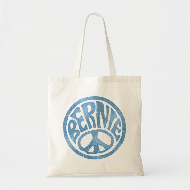 Tote Bag 60s paix Bernie (Devant)