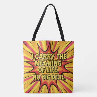 Tote Bag 60s Style de bande dessinée Impression par Natasha