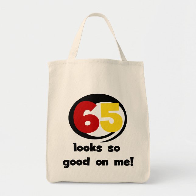 Tote Bag 65 Semble si bon sur moi T-shirts et cadeaux (Devant)