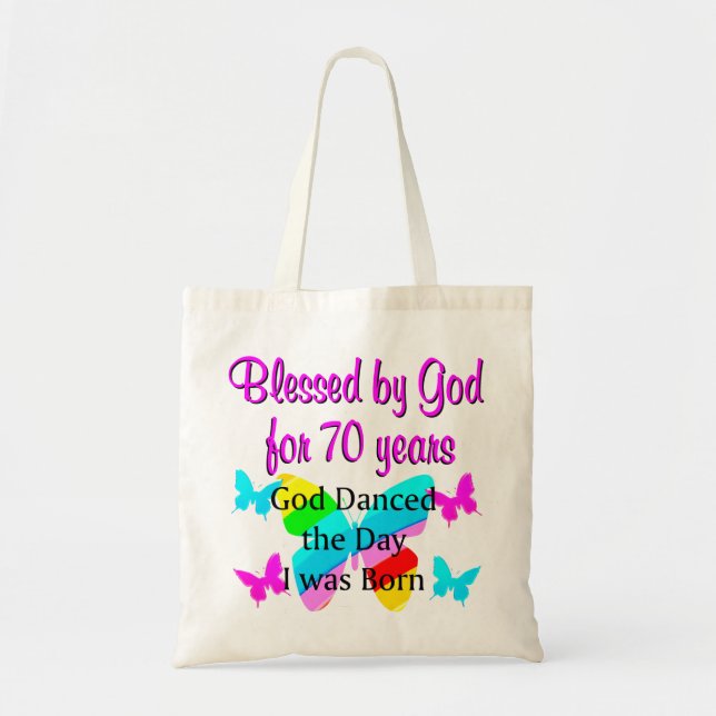 TOTE BAG 70E ANNIVERSAIRE (Devant)