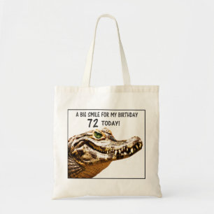 Tote Bag 72e anniversaire Alligator Smile