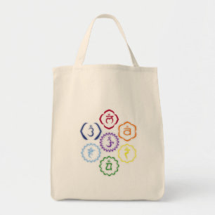 Tote Bag 7 Chakras en cercle