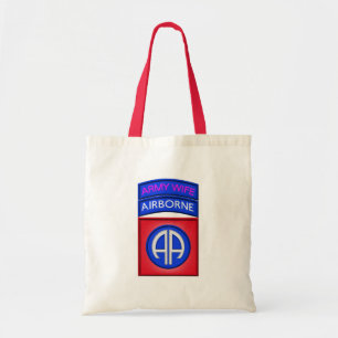 Tote Bag 82e division aéroportée "Parachutiste épouse"