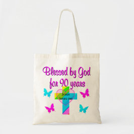 TOTE BAG 90E PRIÈRE D'ANNIVERSAIRE