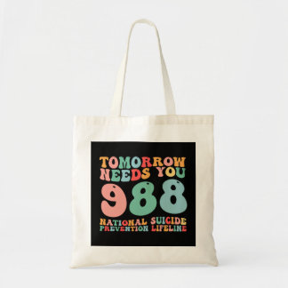 Tote Bag 988 Prévention du suicide Prévention nationale du 