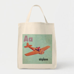 Tote Bag A est pour l'avion