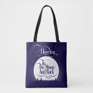 Tote Bag À la lune et au dos